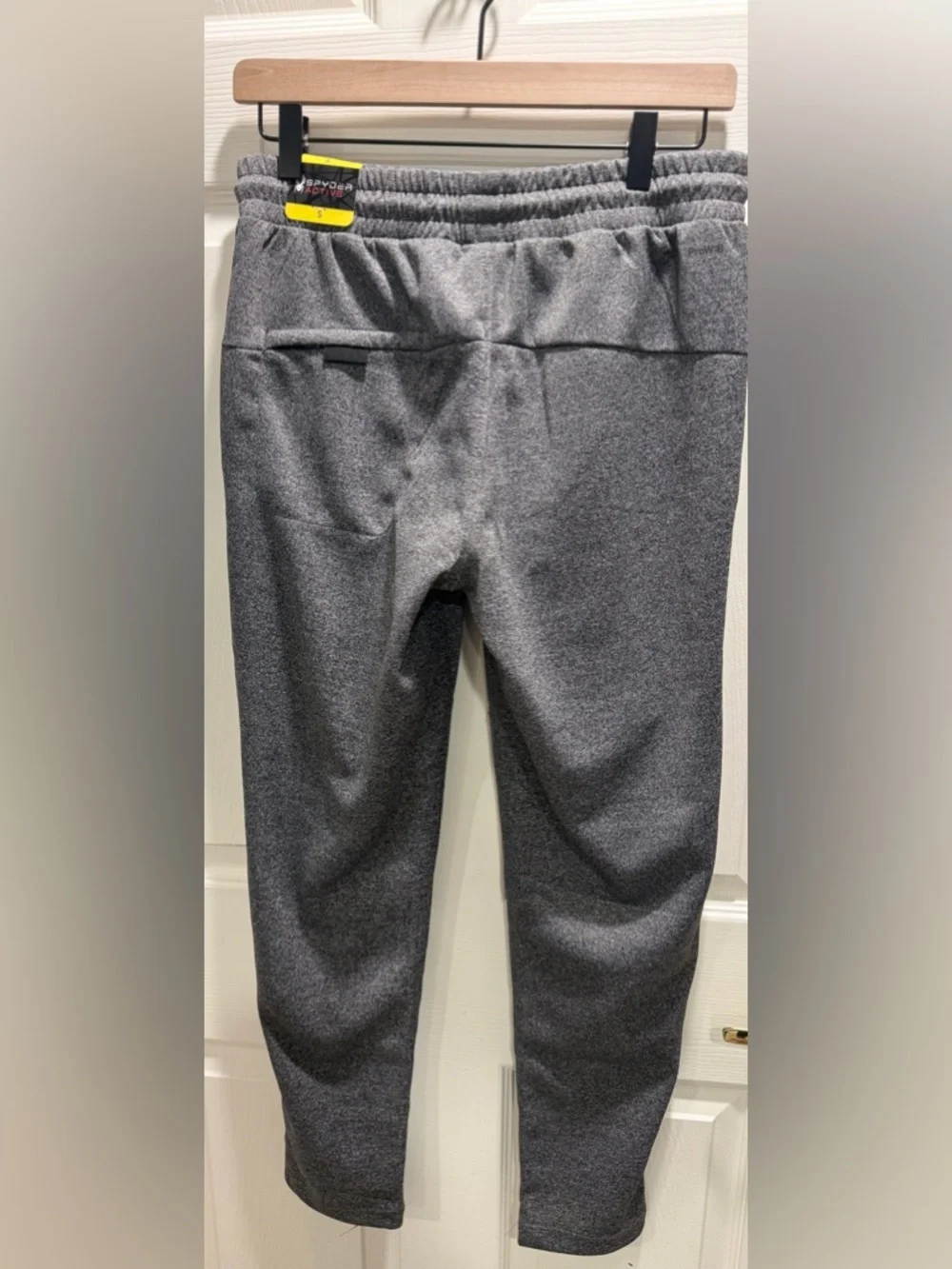 NWT Men’s Spyder Active Jogger Grey-Small - Picture 8 of 16
